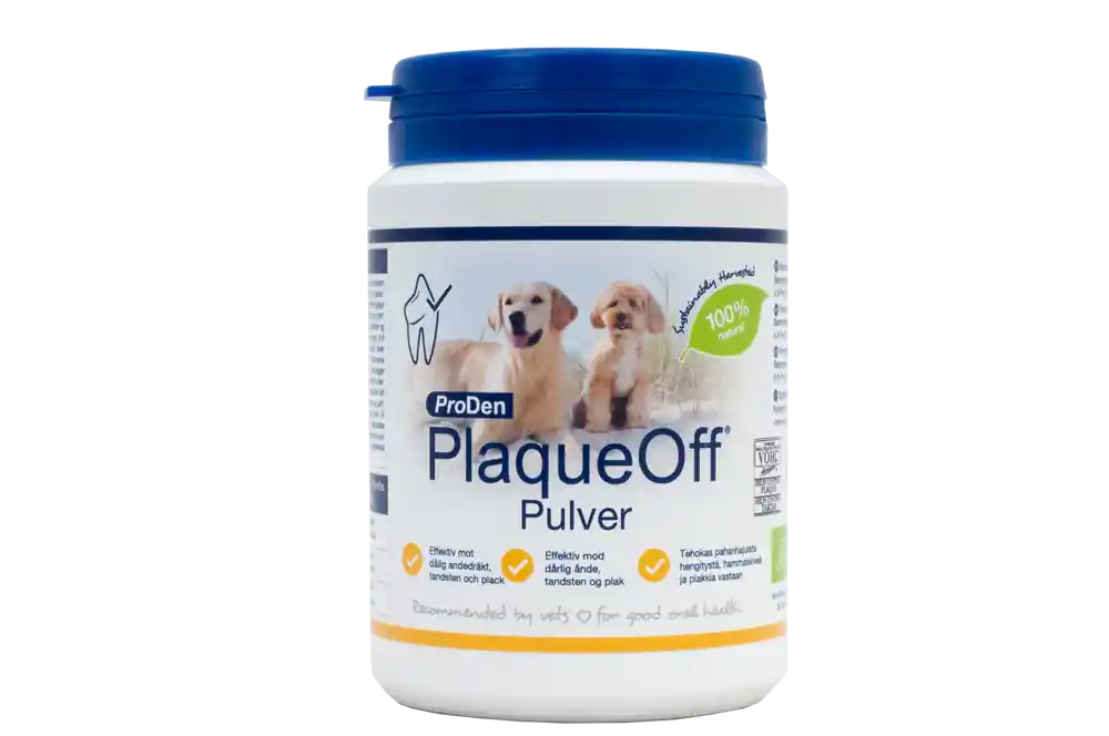 Nedsatt pris - Tandtillskott ProDen PlaqueOff Pulver Hund 180 g