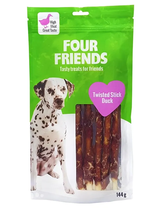 FourFriends Twisted Stick Duck 25cm 5st 140g | Nyhet hos oss