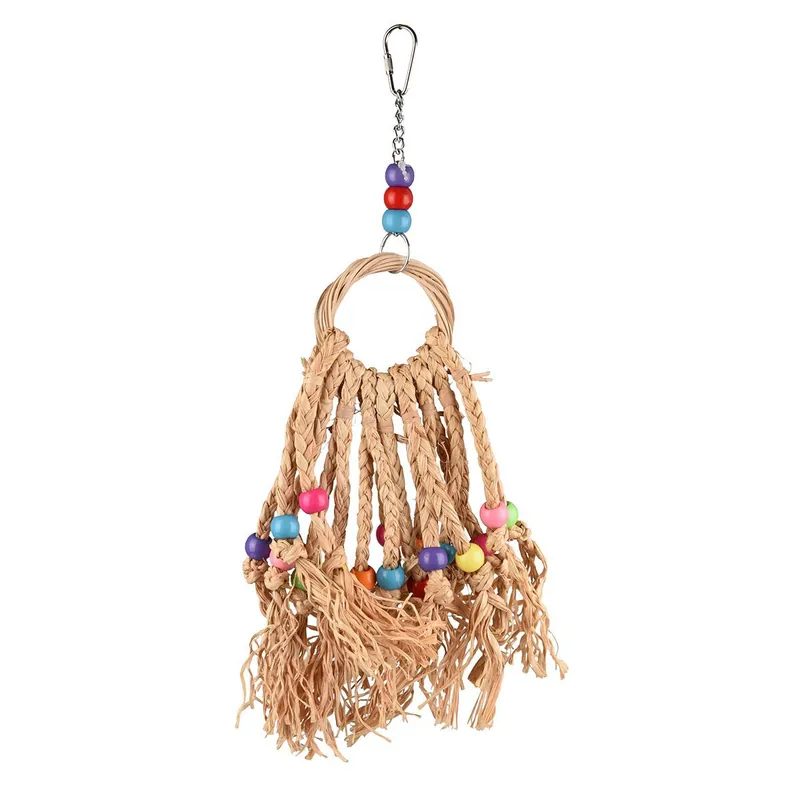 Köp idag - Flamingo Duma Fågelleksak med Ring & Pärlor 39 cm