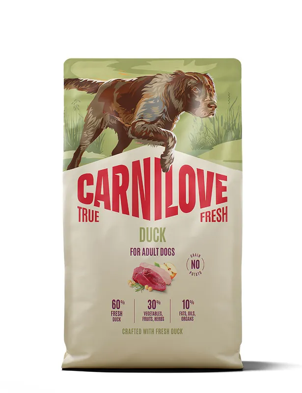 True Fresh Duck Adult All Breed Torrfoder för Hund - 4 kg - Slutrea