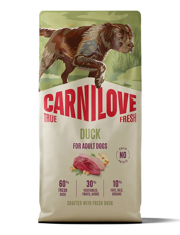 True Fresh Duck Adult All Breed Torrfoder för Hund - 12 kg | Kundfavorit