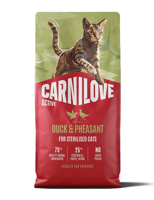 Nyligen tillagt - Duck & Pheasant Adult Sterilised Torrfoder för Katt - 6 kg