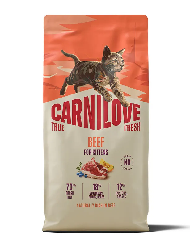 True Fresh Beef Kitten Torrfoder för Kattungar - 6 kg | Prisnedsättning