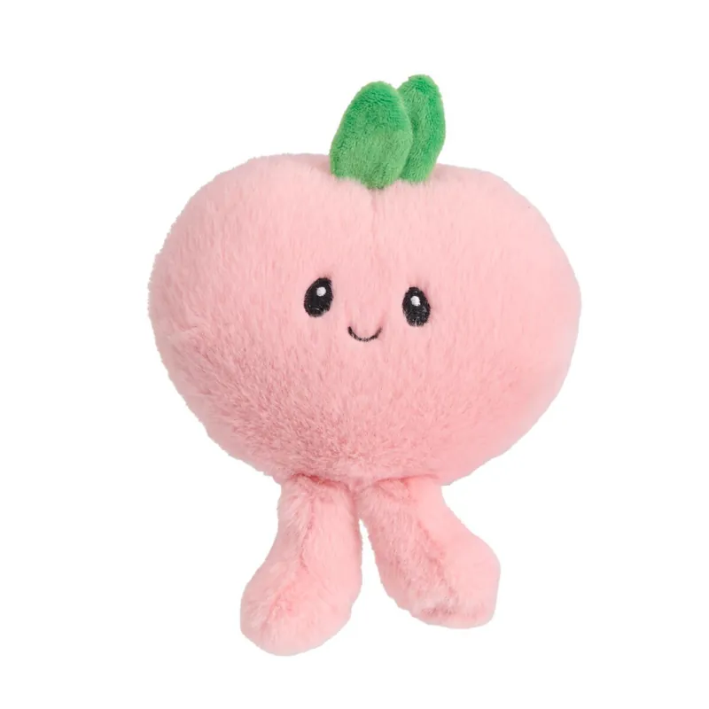Little&Bigger Juicy Vibes Persika Mjuk Hundleksak 17 cm - Fynd