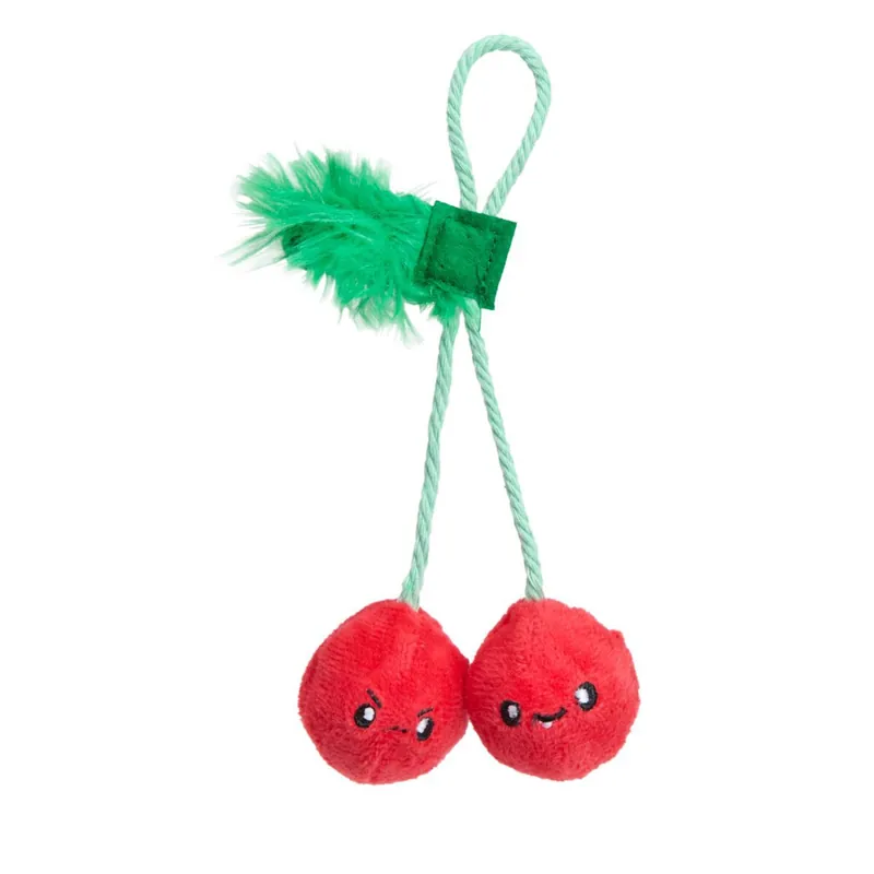 Köp direkt | Little&Bigger Juicy Vibes Körsbär Kattleksak 4 cm