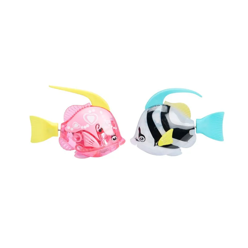 Professionell kvalitet | Little&Bigger Hot Summer Simmande Fiskar Kattleksaker 2-pack