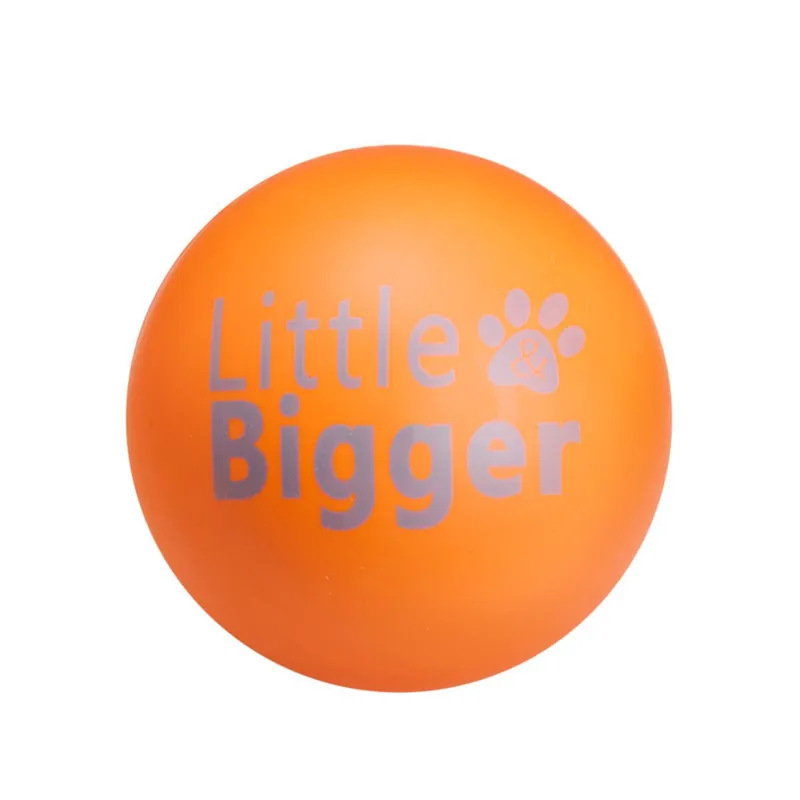 Little&Bigger Hot Summer Studsboll i Gummi Hundleksak 6 cm - Bara idag