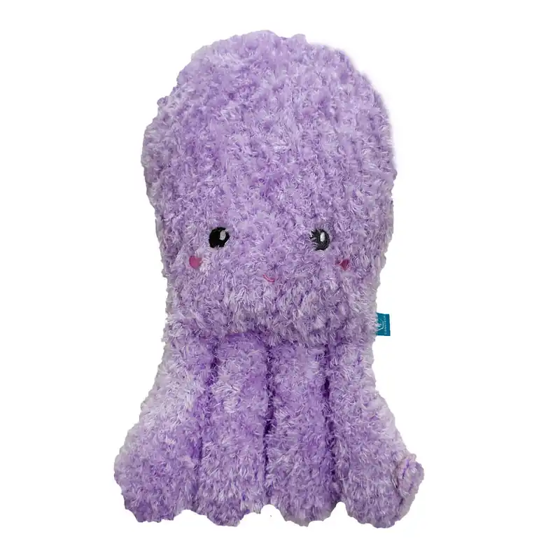 Premium | Bark-A-Boo Tough Toys Summer Bläckfisk Mjuk Hundleksak 35 cm