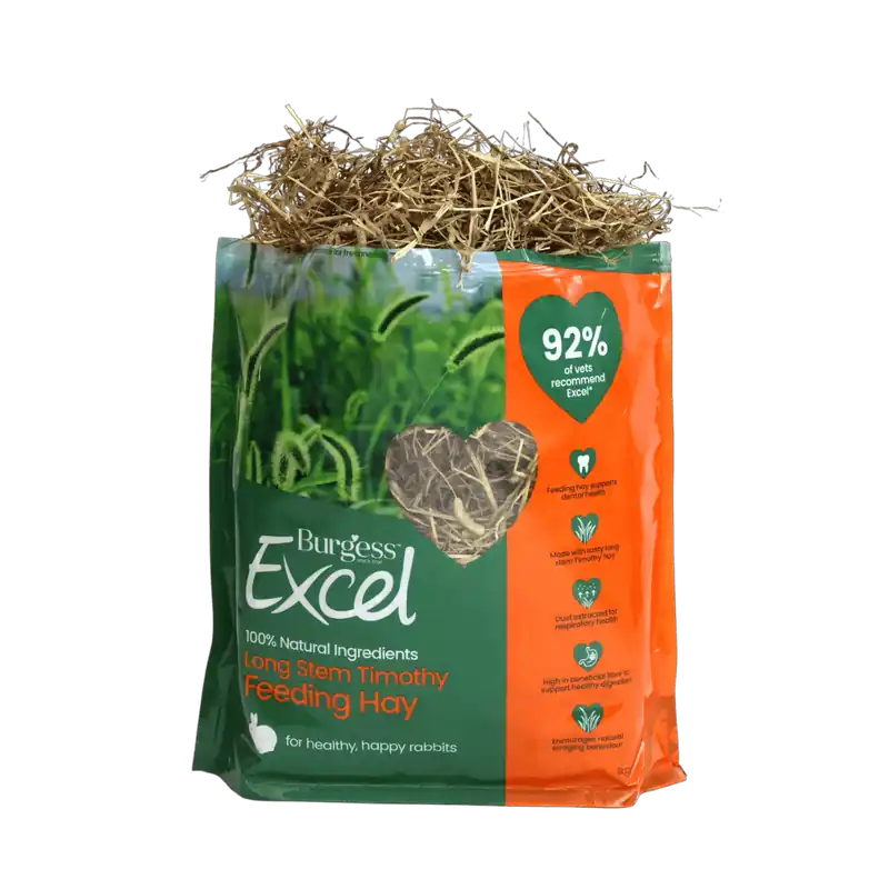 Köp idag - Excel Foderhö med långa strån till kanin och gnagare - 1 kg