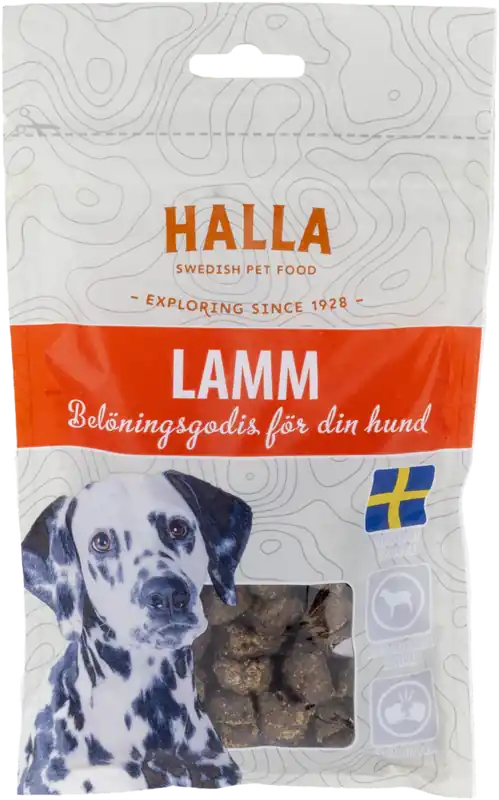 Belöningsgodis Lamm till Hund - 80 g - Så länge lagret räcker