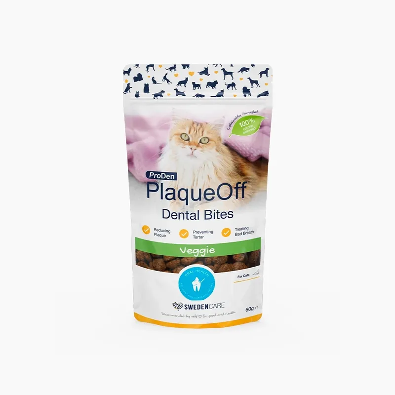 Expressleverans | ProDen PlaqueOff® Bites till Katt - 60 g