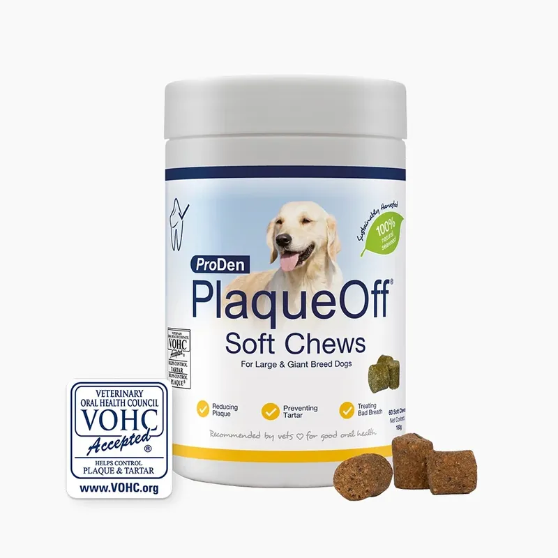 Nyhet i sortimentet - ProDen PlaqueOff® Softchew till Hund - >25 kg - 180 g