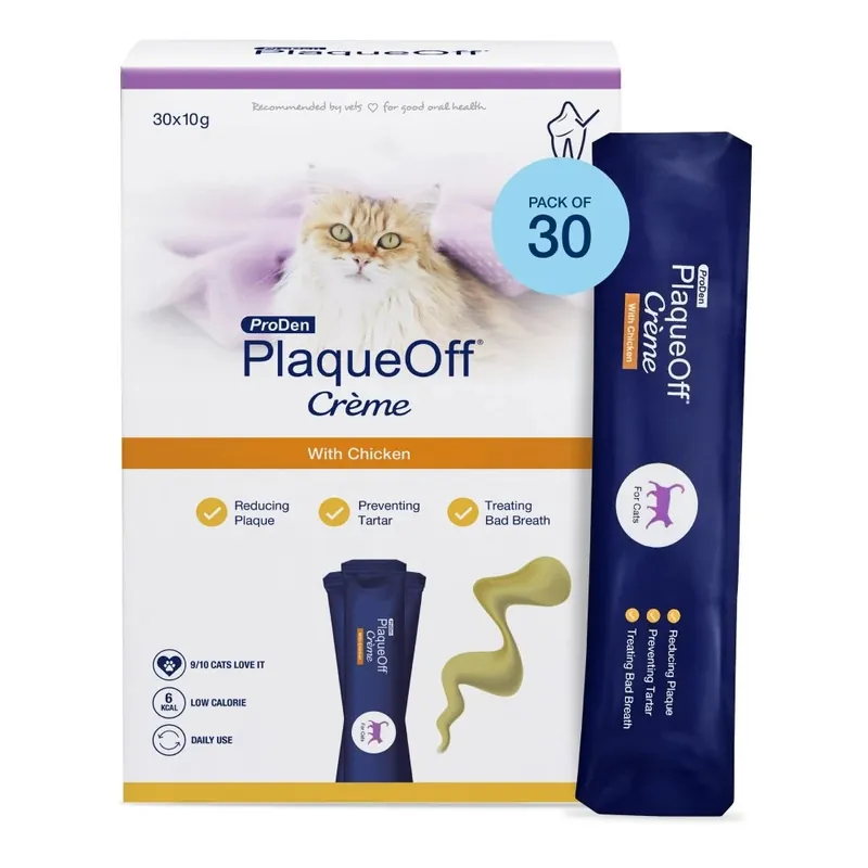 ProDen PlaqueOff® Cremé Snack till Katt - 30-pack | Specialpris