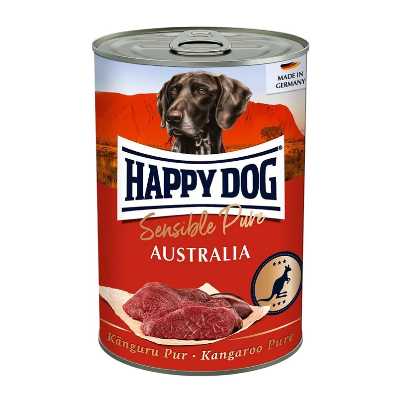 Happy Dog Sensible Pure Australia Kangaroo Våtfoder till Hund 400 g | Specialpris