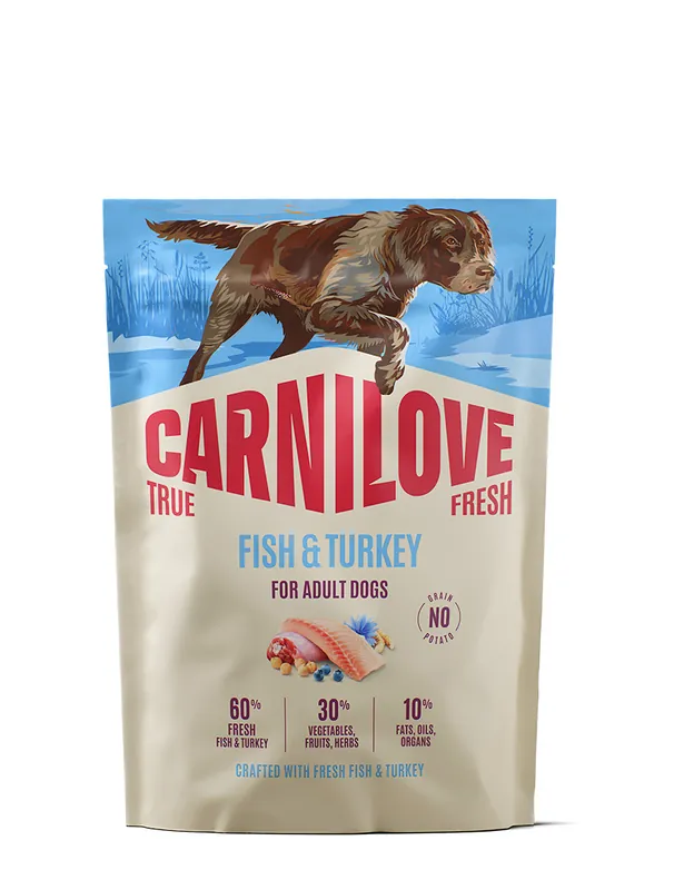 Deal | True Fresh Fish & Turkey Adult Dogs Torrfoder - 1,5 kg