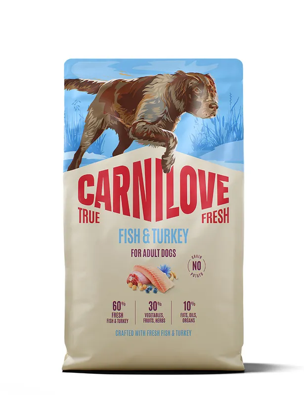 True Fresh Fish & Turkey Adult Dogs Torrfoder - 4 kg - Utförsäljning