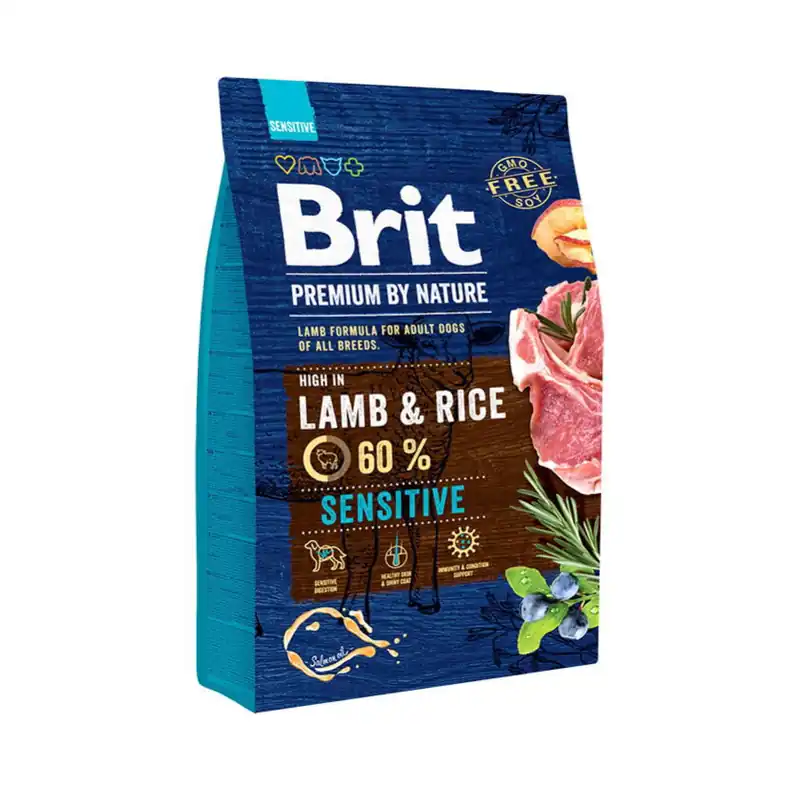 Brit Premium By Nature Dog Sensitive Lamb & Rice | Prisnedsättning