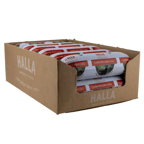 Kampanjpris - Svenskt Våtfoder Lamm med Broccoli till Hund - 12 x 650 g