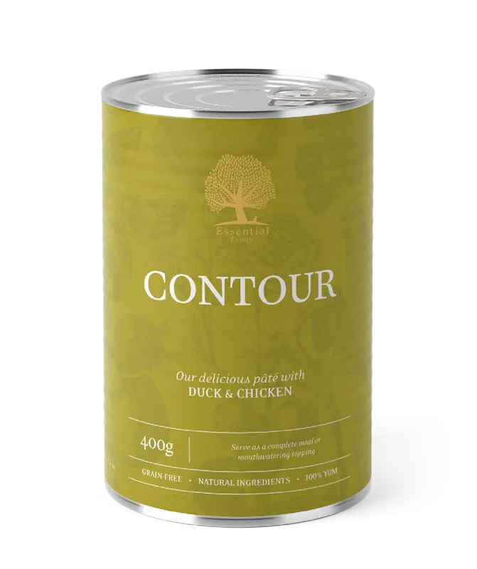 Specialpris - Essential Contour Paté Hundfoder - 6 x 400 g