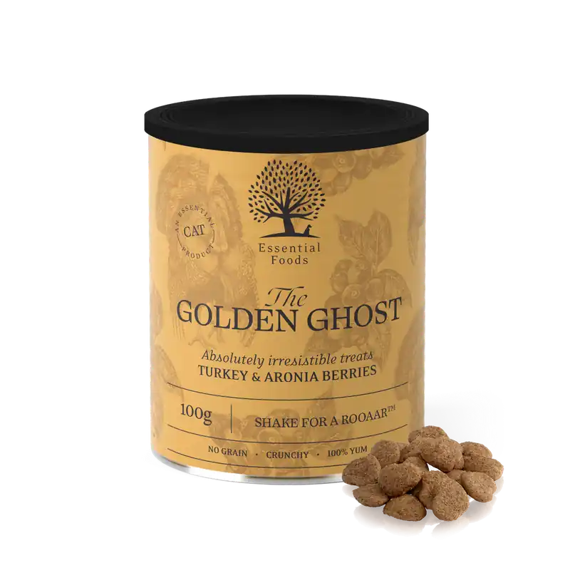 Outlet | Essential The Golden Ghost Kattgodis - 100 g