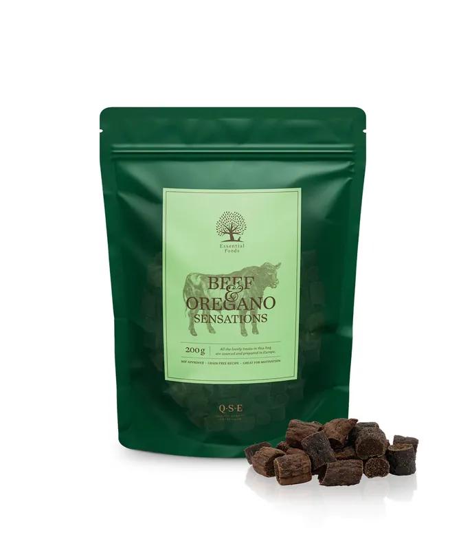 Essential Beef & Oregano Sensations Hundgodis - 200 g | Kampanjen går snart ut