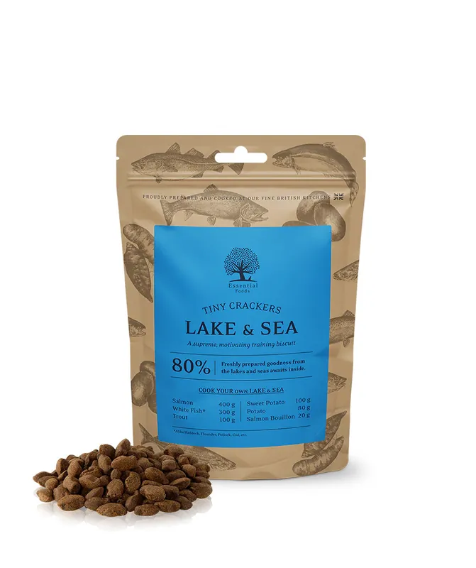 Essential Lake & Sea Tiny Crackers Hundgodis - 100 g - Begränsat antal