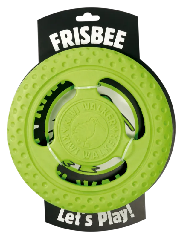 Expressfrakt | Frisbee i kraftig TPR Hundleksak - Grön