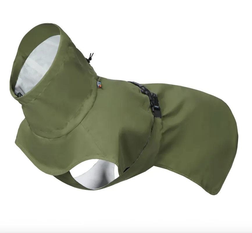 Ripple Regnjacka till Hund - 40 / Dark olive - Sista dagarna