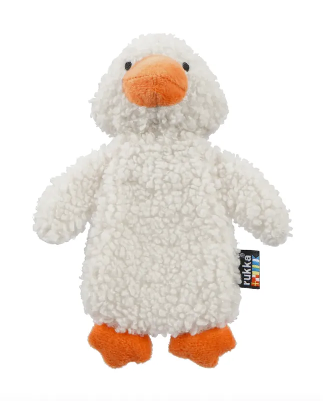 Gratis retur - Calm Duck Hundleksak - Anka 17 cm