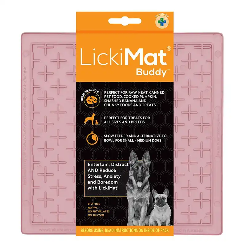Tryggt köp - LickiMat Buddy Classic Slickmatta Gul