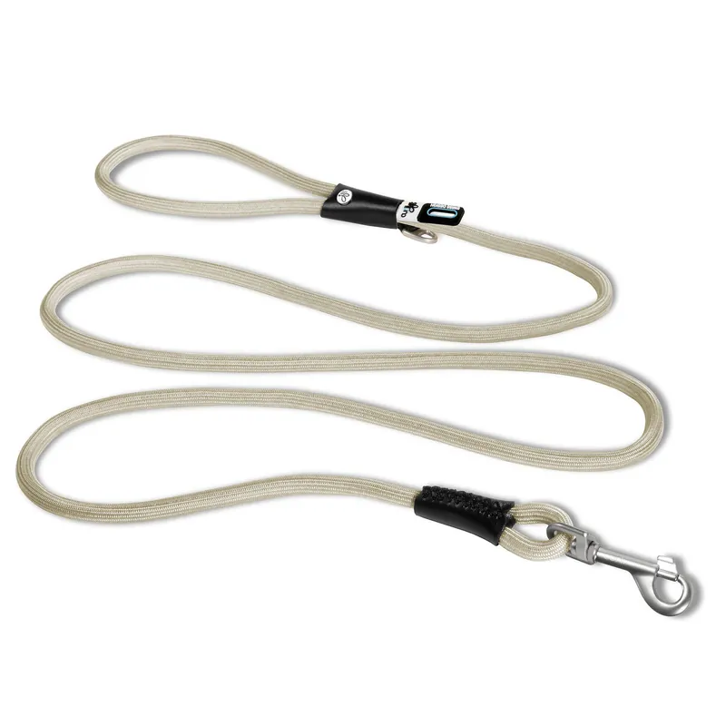 Comfort Stretch Leash Hundkoppel Beige/Orange/Petrol - Beige L - Få kvar i lager