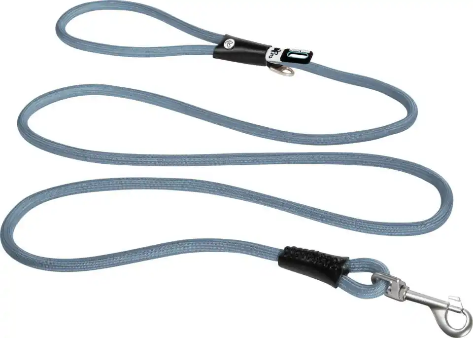 Mycket efterfrågad - Comfort Stretch Leash Hundkoppel Beige/Orange/Petrol - Petrol L
