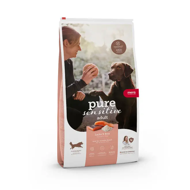 Pure Sensitive Adult Salmon & Rice Torrfoder till Hund - 4 kg | Spara mer