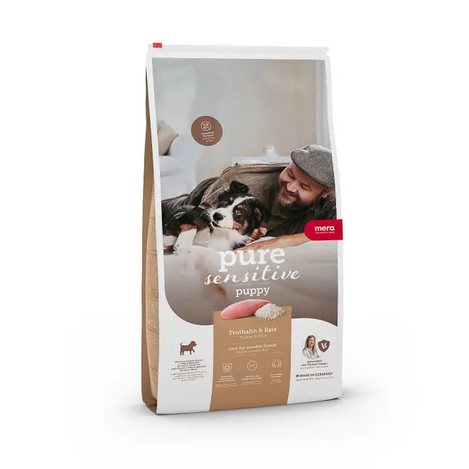 Spara nu | Pure Sensitive Puppy Turkey & Rice Torrfoder till Hund - 12,5 kg