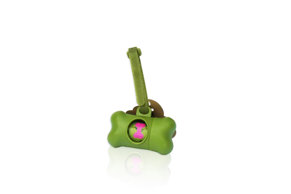 Green Bone Dispenser + 1 rulle Forest Berries | Mycket efterfrågad