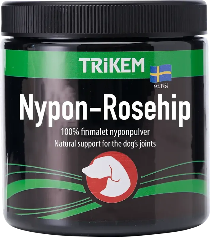 Trikem Nypon-rosehip Nyponpulver till Hund 350 g | Precis inkommet