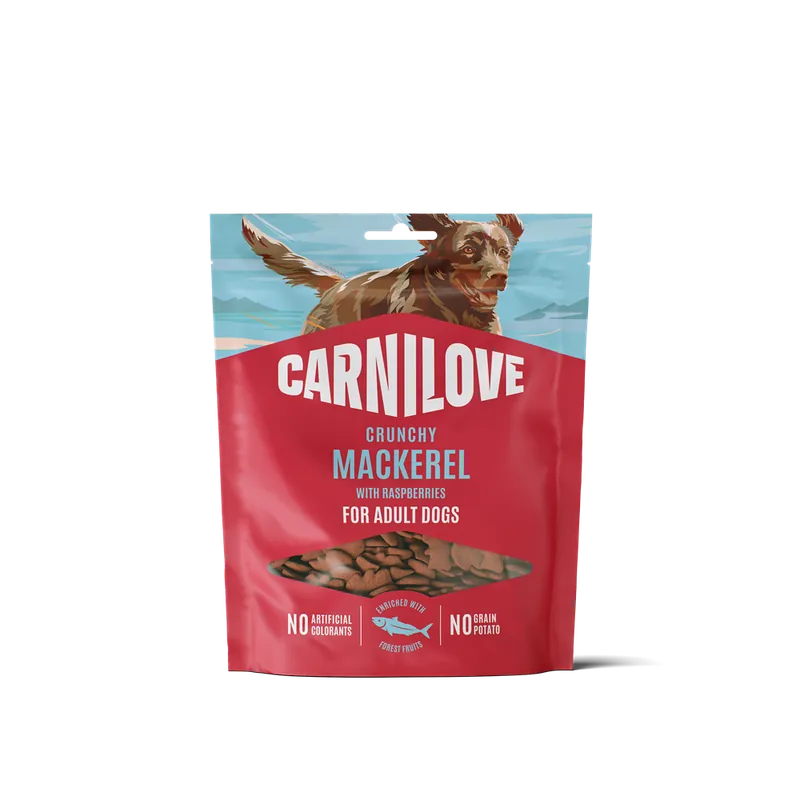 Carnilove Dog Crunchy Snack Mackerel & Raspberries hundgodis 200 g - Enkel retur