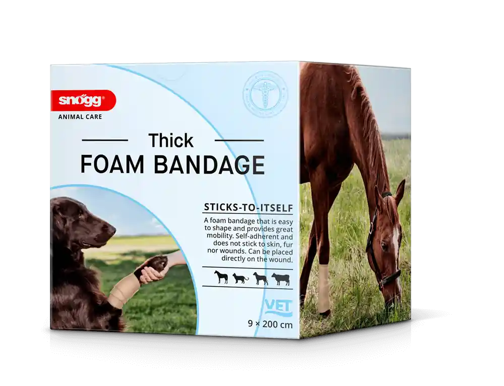 Snögg Foam Bandage Thick 9 cmx2 m - Premium