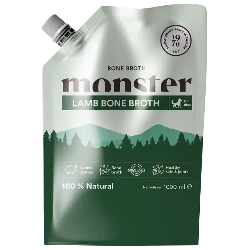 Monster Dog Bone Broth Lamb 1000 ml | Favorit