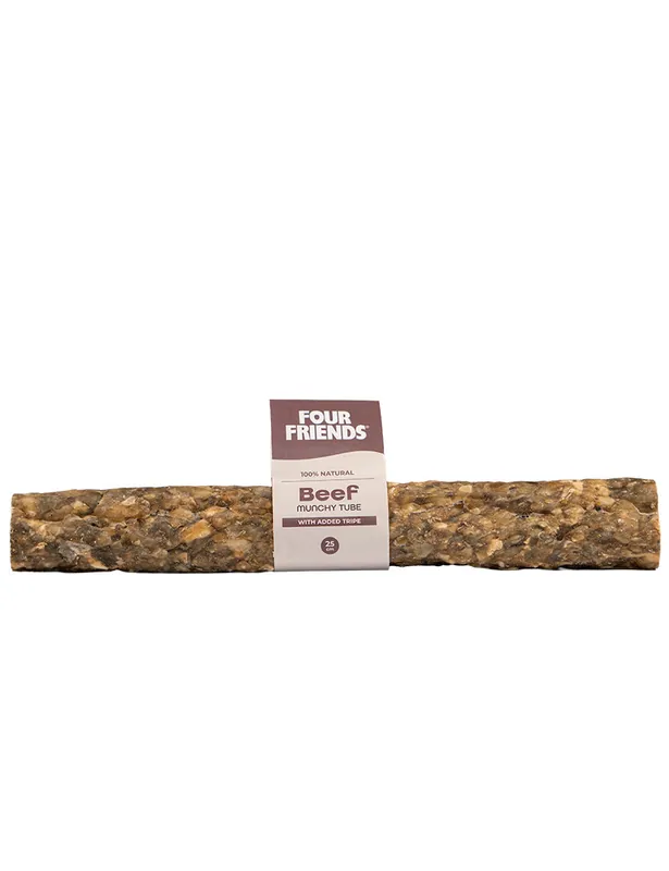 Natural Chews Beef Munchy Tube till Hund - 25 cm | Sista chansen