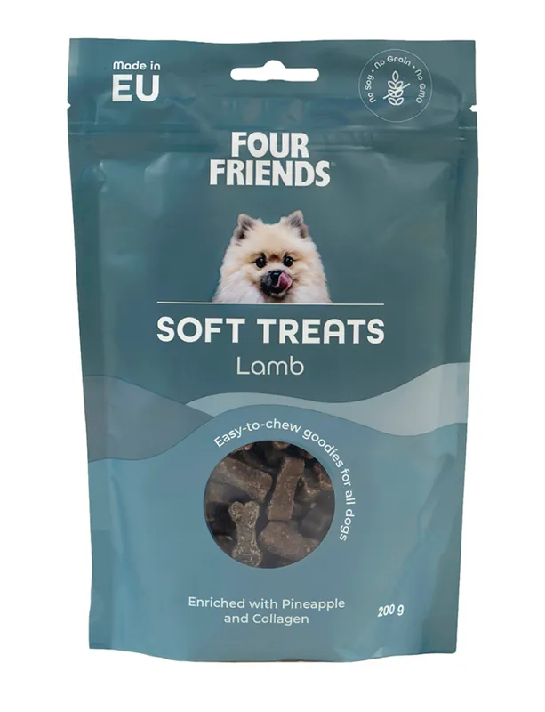 Dog Soft Treats Lamb Hundgodis - 200 g | Finns tillgänglig