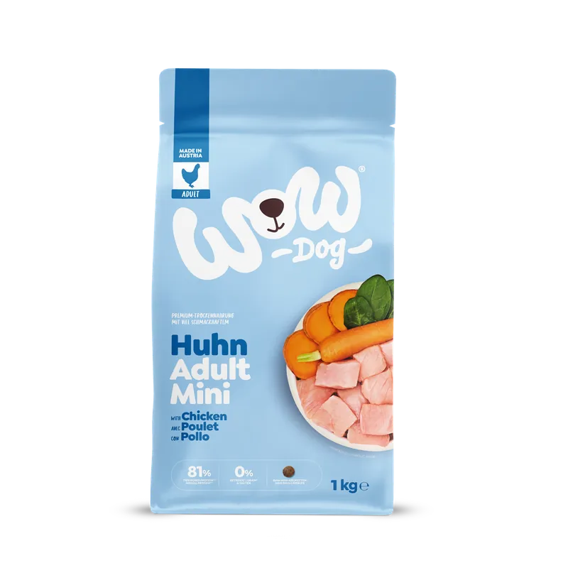 Tryggt köp - Dog Adult Minis Chicken Torrfoder - 1 kg