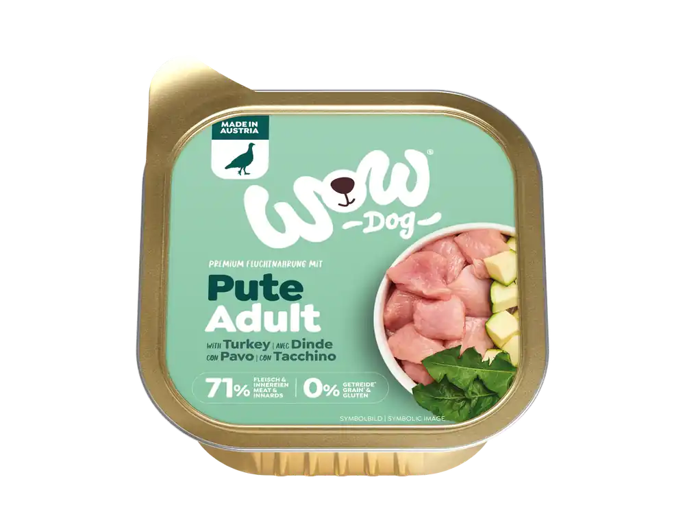 Dog Adult Turkey Paté Våtfoder till Hund - 11 x 150 g | Kanonpris