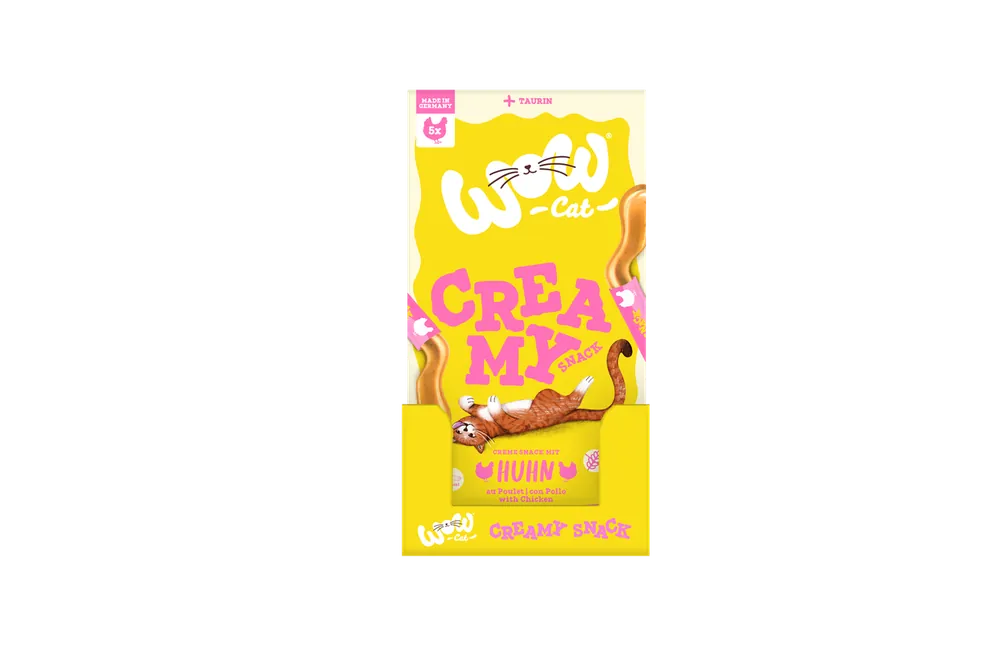 Handla nu - Creamy Snack Chicken Kattgodis - 5 x 16 g