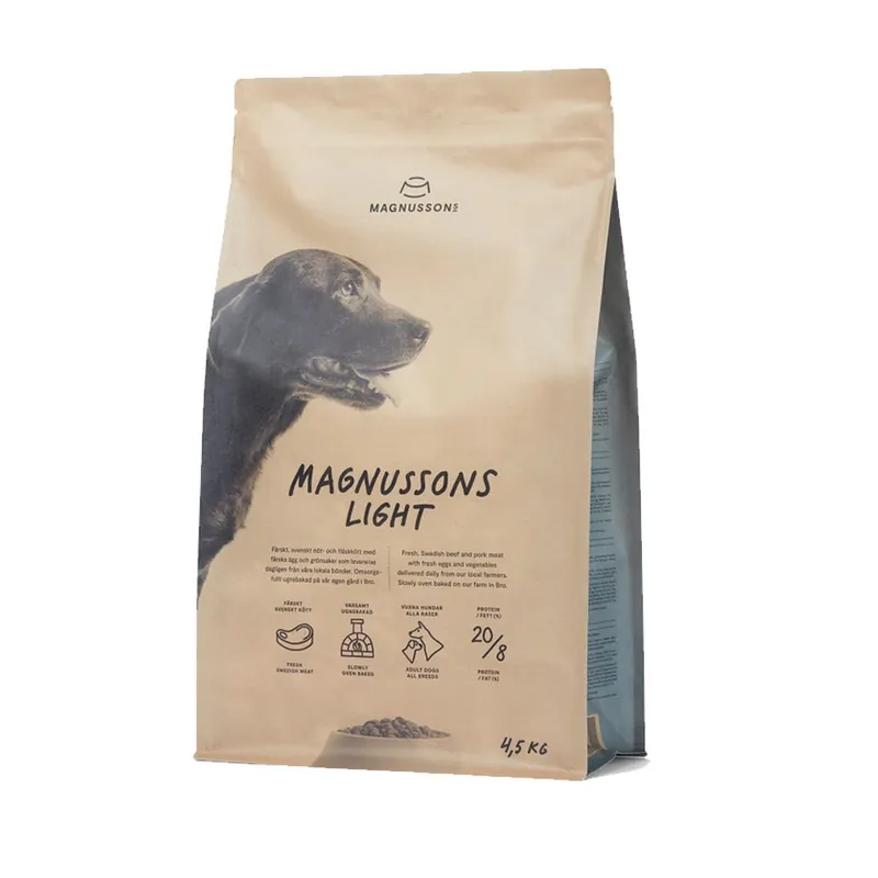 Trygg betalning | Magnussons Light Torrfoder till Hund