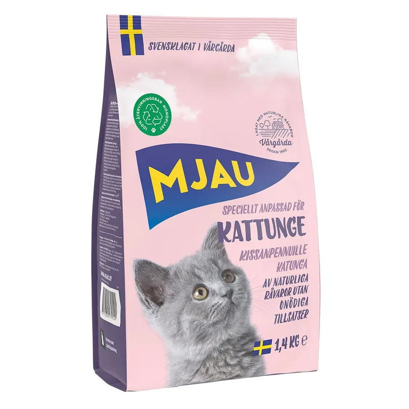 Nyligen tillagt - Mjau Kattunge 1,4 kg