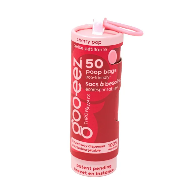 Goo-eez Cherry Pop Hundbajspåsar 50-pack - Erbjudandet går snart ut