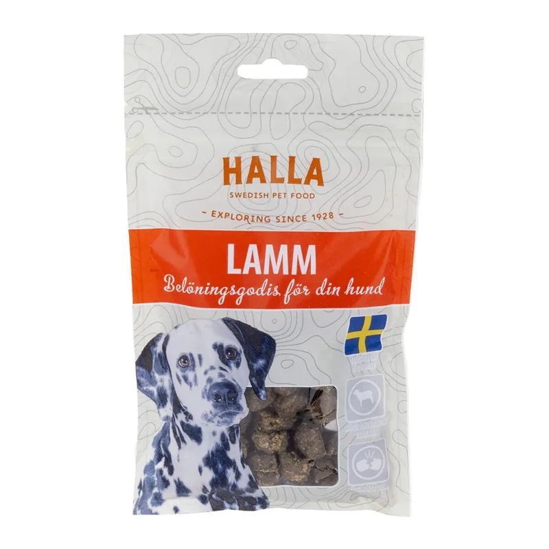 Erbjudandet går snart ut | Halla Lamm Belöningsgodis för Hund 80 g