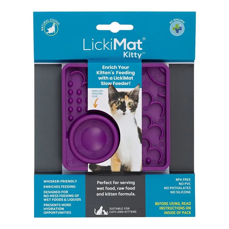 Outlet - LickiMat Kitty Slow Feeder till Kattunge