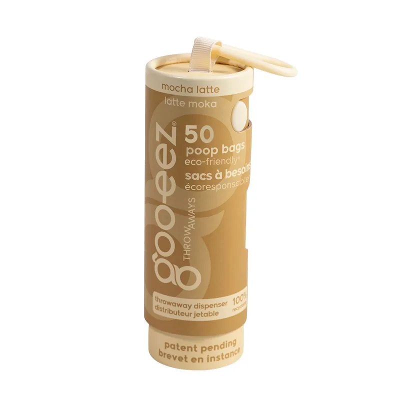 Expressfrakt - Goo-eez Moka Latte Hundbajspåsar 50-pack
